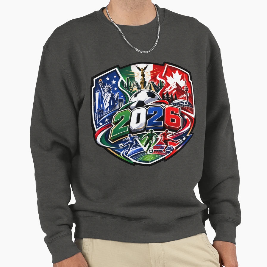 Experience Football This 2026 Sweatshirt - Casual Everyday Wear Men Women - T-Shirt, Sweatshirt, Hoodie