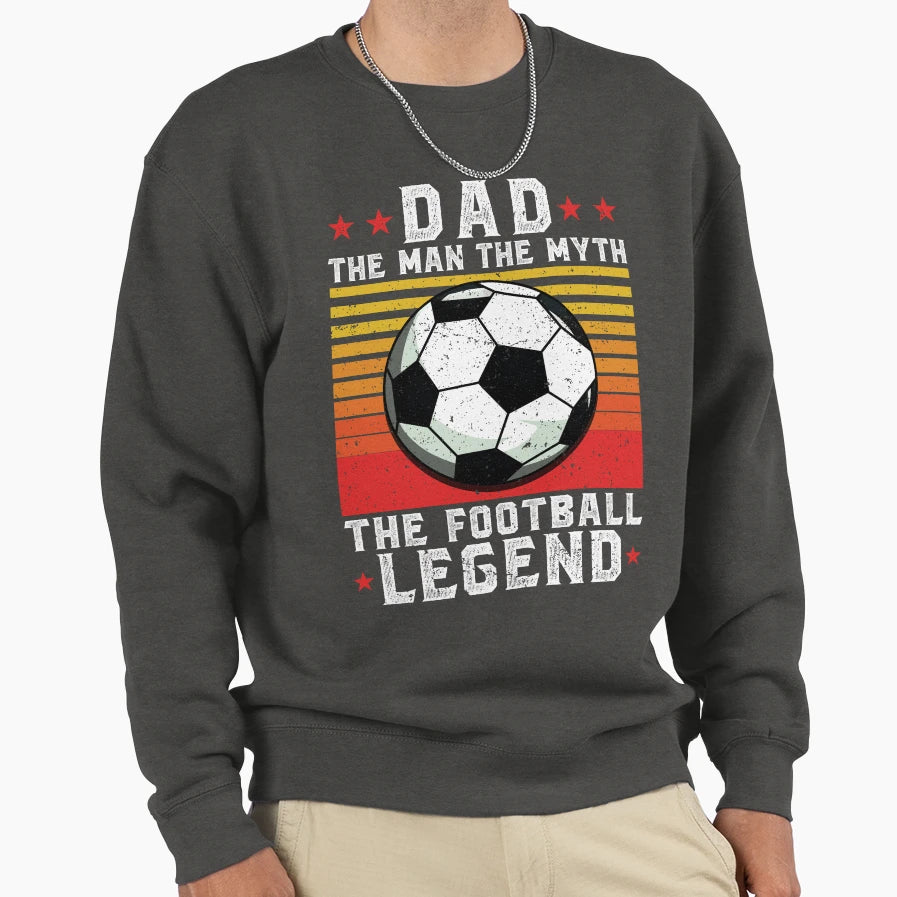 Legend Best Dad Daddy Father Sweatshirt - Custom Art Print for Adults - T-Shirt, Sweatshirt, Hoodie