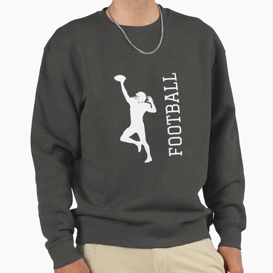 Football American Football Sweatshirt - Aesthetic Graphic for Adults - T-Shirt, Sweatshirt, Hoodie