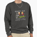Funny Picture Football Character Sweatshirt - Trendy Graphic for Adults - T-Shirt, Sweatshirt, Hoodie