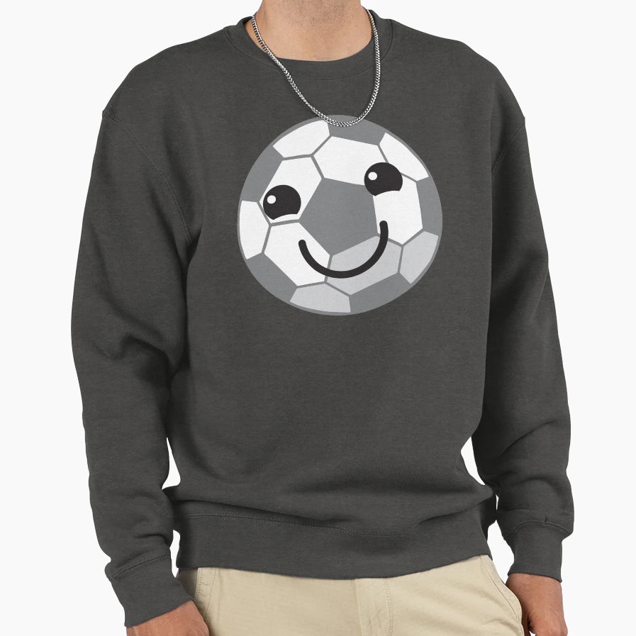 Super Kawaiis Soccer Football Sweatshirt - Fun Novelty Design for Adults - T-Shirt, Sweatshirt, Hoodie