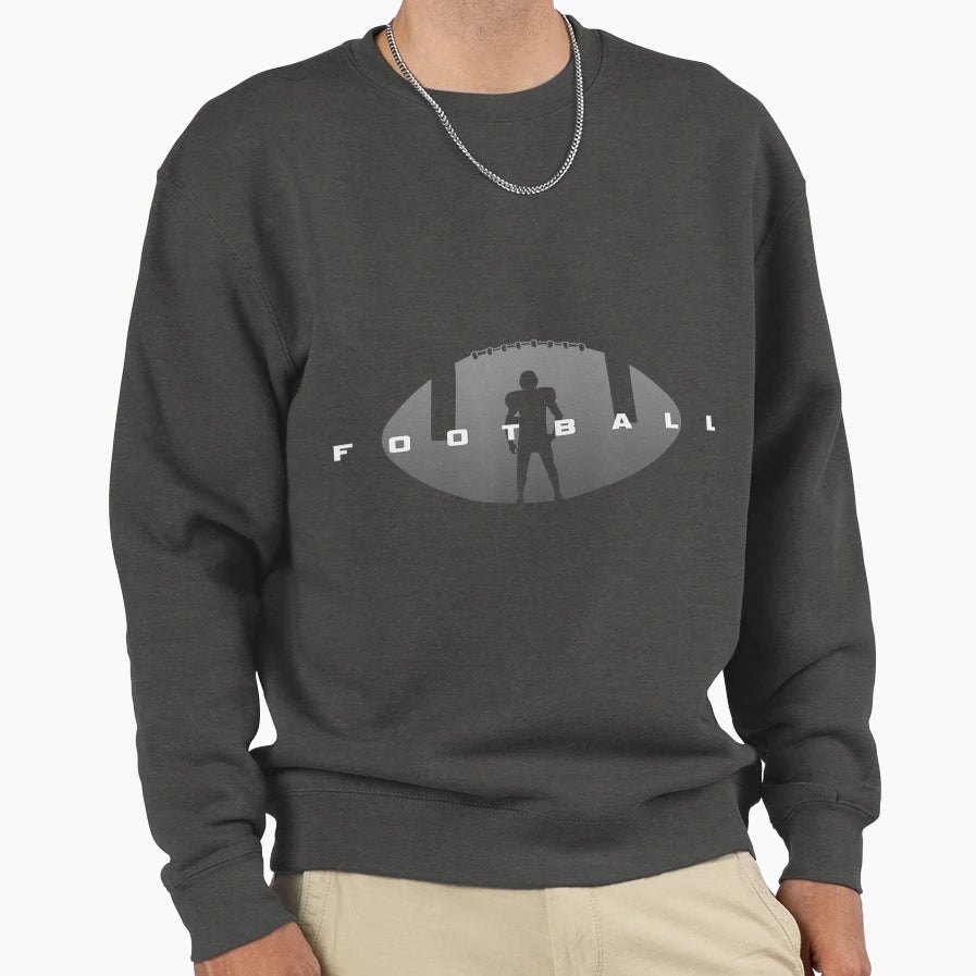 Football Football Sweatshirt - Unique Graphic for Adults - T-Shirt, Sweatshirt, Hoodie