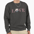 Soccer Love Sweatshirt - Fun Novelty Design for Adults - T-Shirt, Sweatshirt, Hoodie