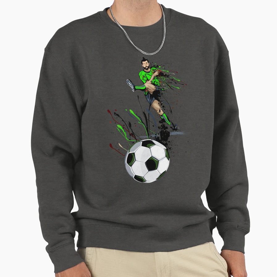 Footballdsn Sweatshirt - Minimalist Print Men Women - T-Shirt, Sweatshirt, Hoodie