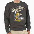 Game Day Vibes Football Sweatshirt - Unique Graphic for Adults - T-Shirt, Sweatshirt, Hoodie