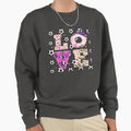 Love Soccer Ball Crown Animal Sweatshirt - Novelty Apparel Unisex - T-Shirt, Sweatshirt, Hoodie