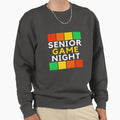Senior Game Night Fun Seniors Sweatshirt - Custom Art Print Unisex - T-Shirt, Sweatshirt, Hoodie