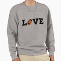 I Love Football Sweatshirt - Graphic Print Unisex - T-Shirt, Sweatshirt, Hoodie