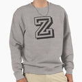 Letter Z College Font From Sweatshirt - Novelty Apparel for Adults - T-Shirt, Sweatshirt, Hoodie