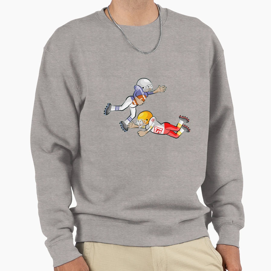 American Football Cartoon 16 41 Sweatshirt - Custom Art Print for Adults - T-Shirt, Sweatshirt, Hoodie