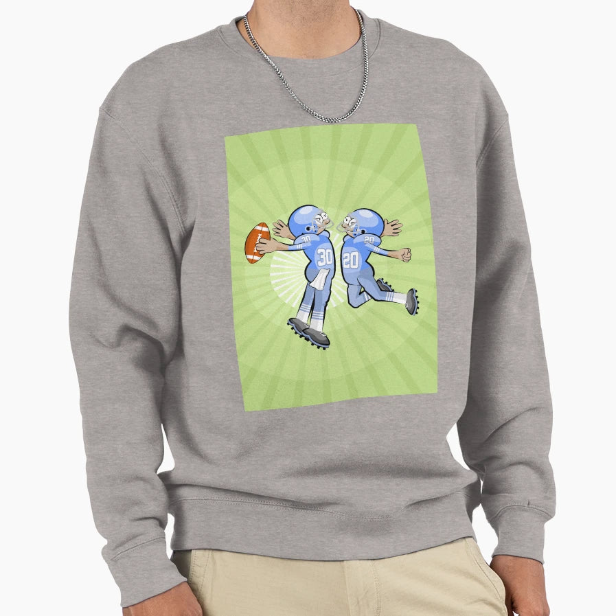 American Football Players Attitude Sweatshirt - Novelty Apparel Men Women - T-Shirt, Sweatshirt, Hoodie