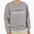 I Really Dont Care Blue White Sweatshirt - Graphic Print Men Women - T-Shirt, Sweatshirt, Hoodie