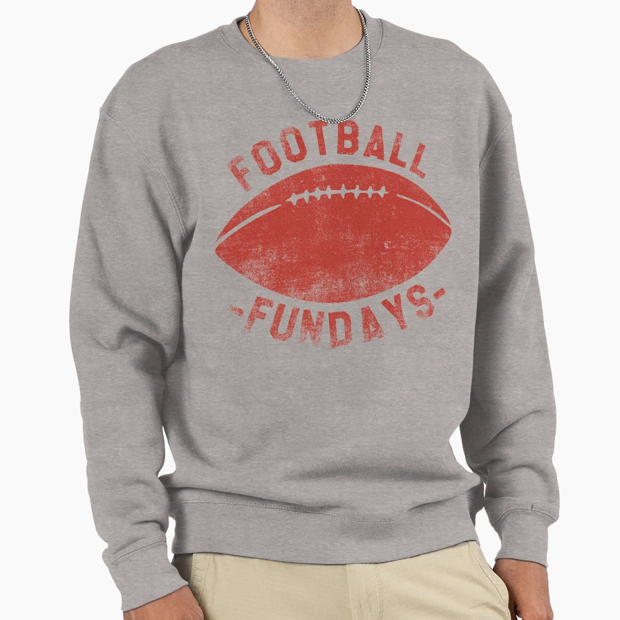 Football Fundays Sunday Funday T-Shirt - Unique Graphic Men Women - T-Shirt, Sweatshirt, Hoodie