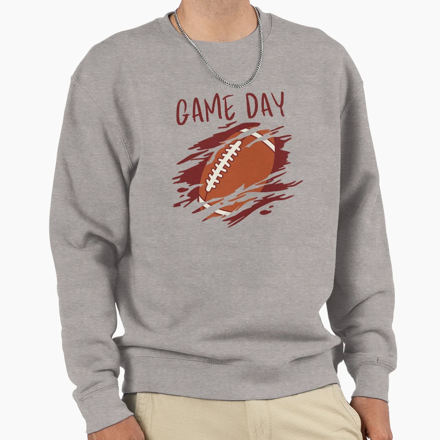 Game Day Sweatshirt - Graphic Print Unisex - T-Shirt, Sweatshirt, Hoodie