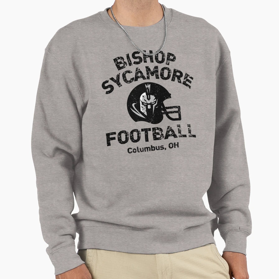 Bishop Sycamore Fake Football Sweatshirt - Fun Novelty Design Men Women - T-Shirt, Sweatshirt, Hoodie