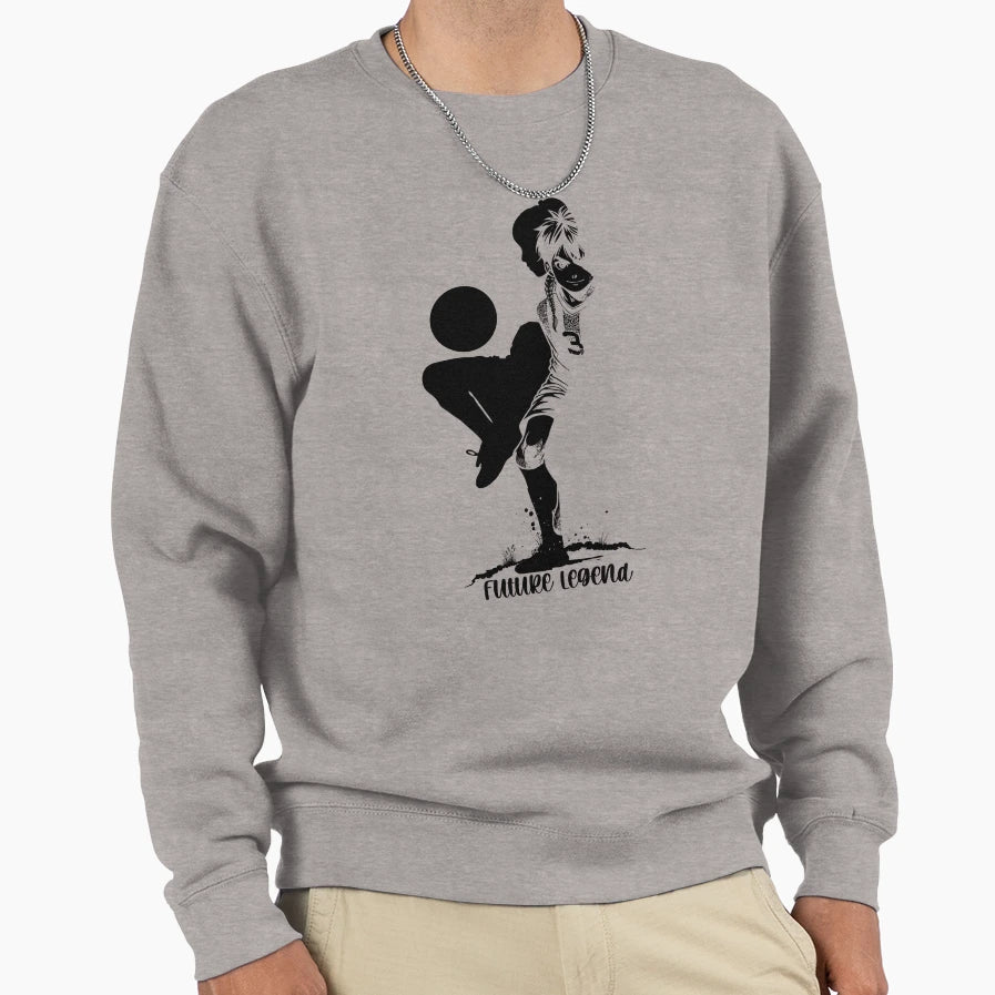 Future Legend Anime Soccer Sweatshirt - Casual Everyday Wear Men Women - T-Shirt, Sweatshirt, Hoodie