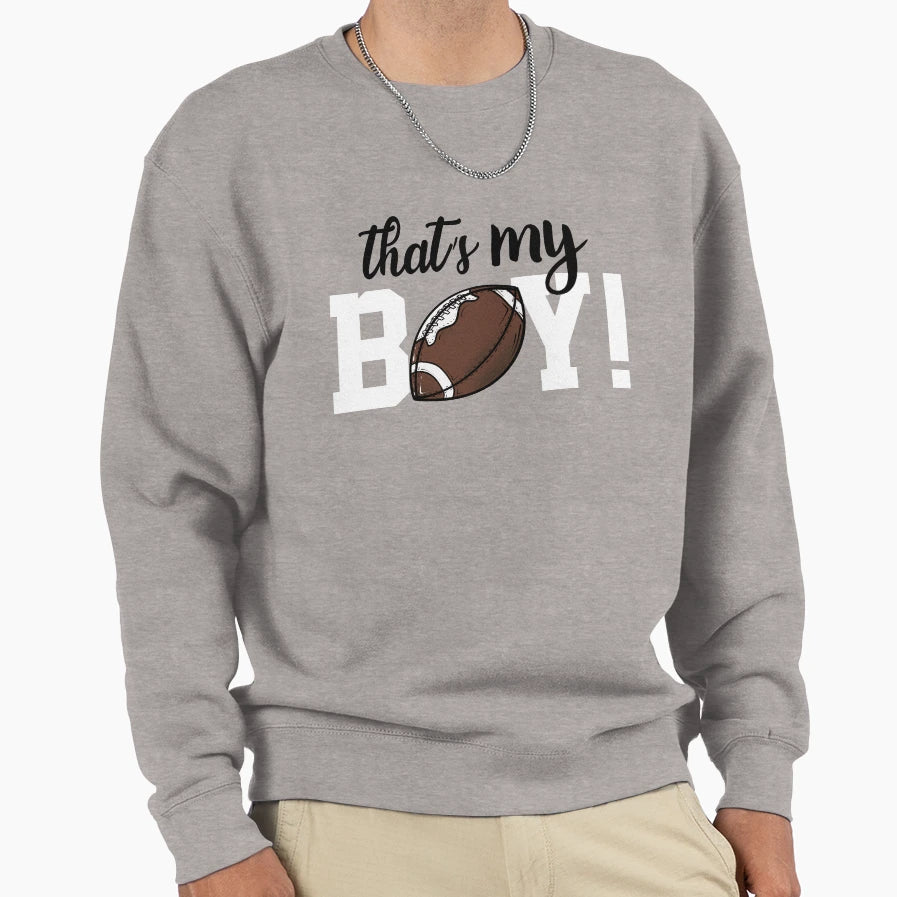 Football Thats My Gift Football Sweatshirt - Custom Art Print Men Women - T-Shirt, Sweatshirt, Hoodie