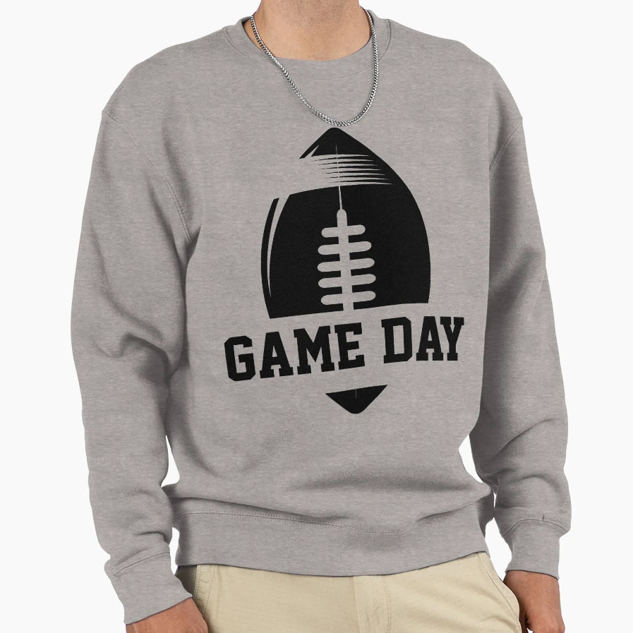 Football Game Day Football Gift Sports Sweatshirt - Graphic Print Men Women - T-Shirt, Sweatshirt, Hoodie