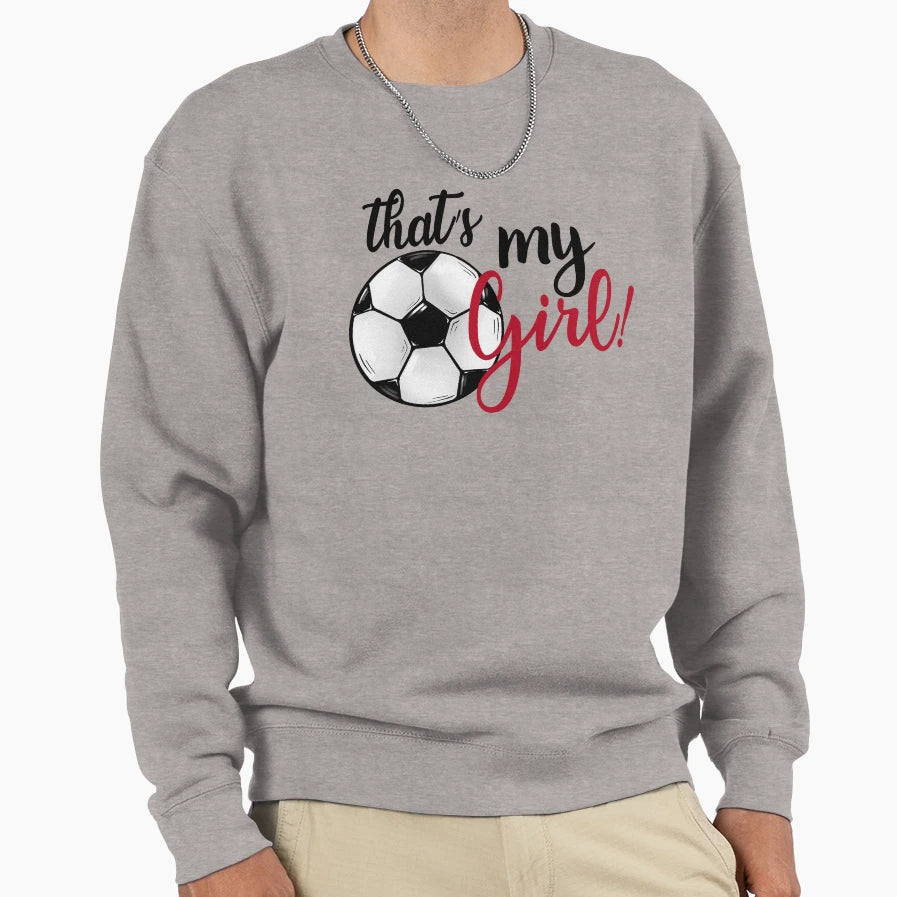 Soccer Thats My Gift Soccer Lovers Sweatshirt - Aesthetic Graphic Unisex - T-Shirt, Sweatshirt, Hoodie