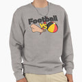 Football Foot And Ball Sweatshirt - Unique Graphic Unisex - T-Shirt, Sweatshirt, Hoodie