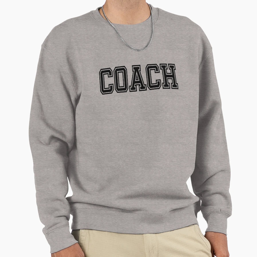 Coach Sweatshirt - Graphic Print Unisex - T-Shirt, Sweatshirt, Hoodie