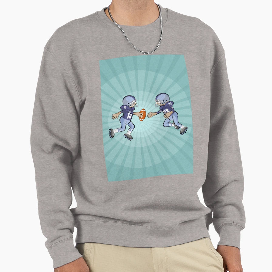 Football Players Celebrate Goal Sweatshirt - Fun Novelty Design Men Women - T-Shirt, Sweatshirt, Hoodie