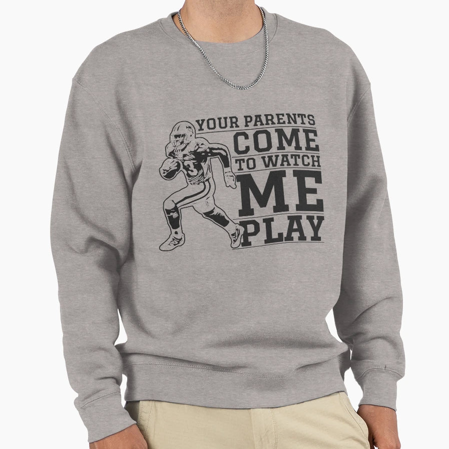 American Football Show Time Funny Sweatshirt - Unique Graphic Men Women - T-Shirt, Sweatshirt, Hoodie