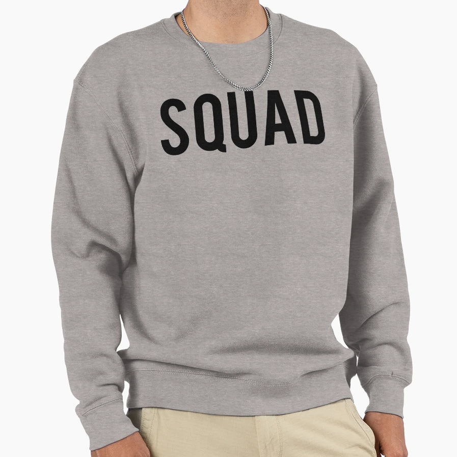 Squad Squad Squad Goals Sweatshirt - Novelty Apparel Unisex - T-Shirt, Sweatshirt, Hoodie