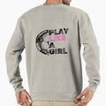 Female Soccer Sweatshirt - Minimalist Print Men Women - T-Shirt, Sweatshirt, Hoodie