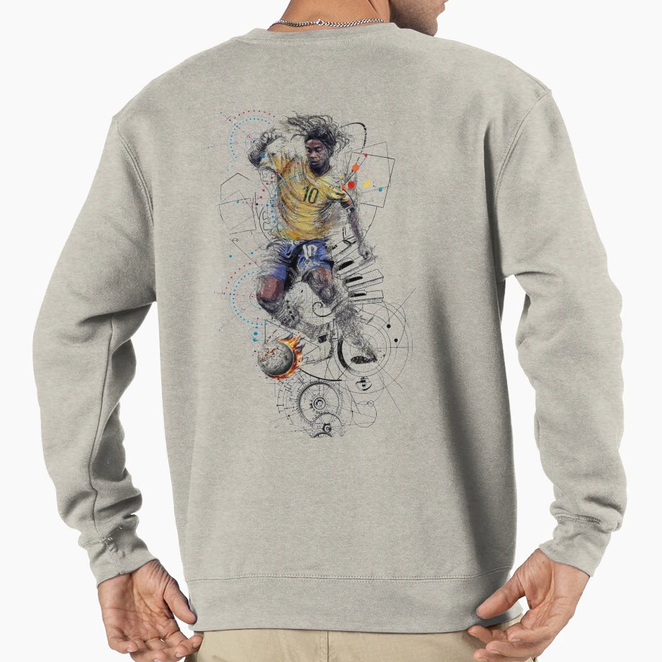 Ronaldo Football Playmaker Sweatshirt - Graphic Print Unisex - T-Shirt, Sweatshirt, Hoodie