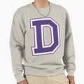 Alphabet D Sweatshirt - Unique Graphic for Adults - T-Shirt, Sweatshirt, Hoodie