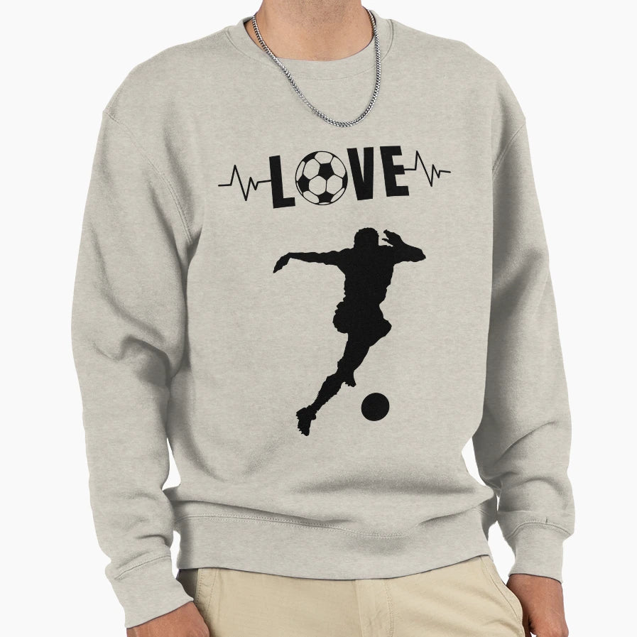 Soccer Lover Sweatshirt - Unique Graphic for Adults - T-Shirt, Sweatshirt, Hoodie