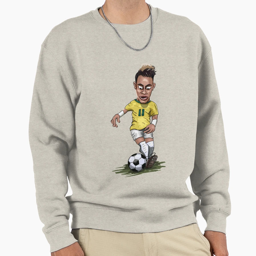 Neymar Most Talented Player Sweatshirt - Aesthetic Graphic Unisex - T-Shirt, Sweatshirt, Hoodie