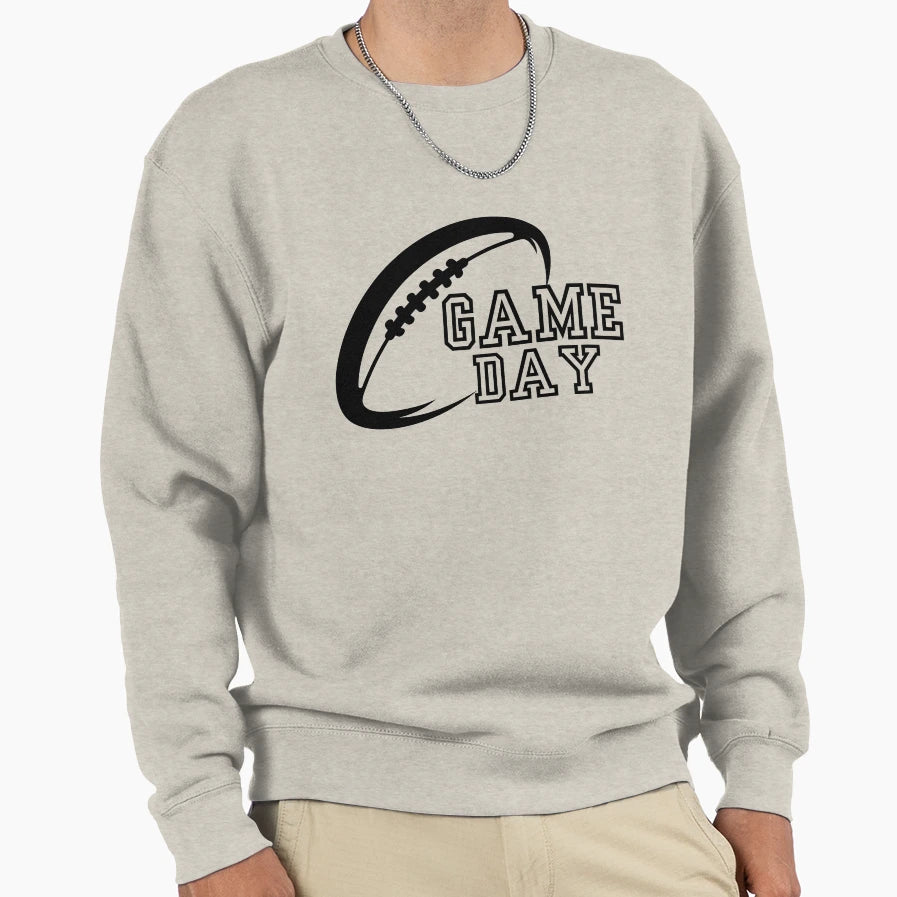 Game Day Sweatshirt - Custom Art Print Men Women - T-Shirt, Sweatshirt, Hoodie