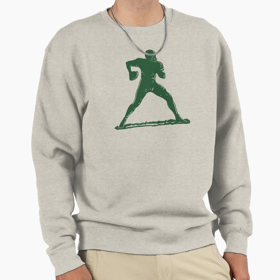 American Football Player Sweatshirt - Unique Graphic Unisex - T-Shirt, Sweatshirt, Hoodie