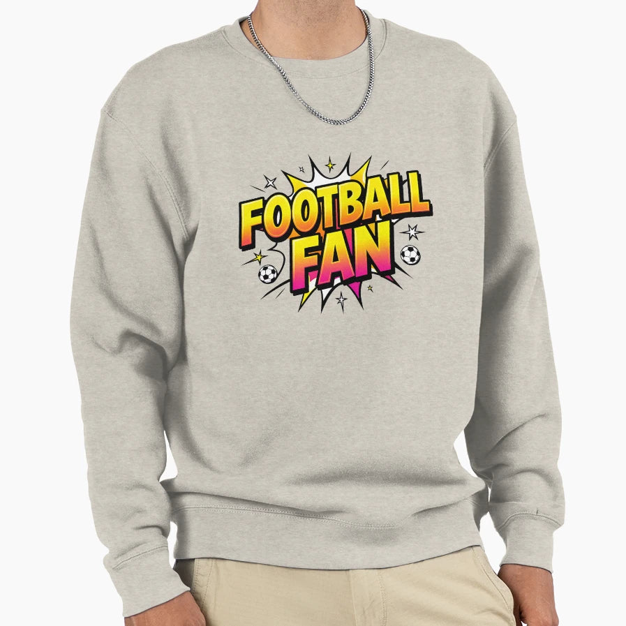 Football Theme Sweatshirt - Casual Everyday Wear Unisex - T-Shirt, Sweatshirt, Hoodie