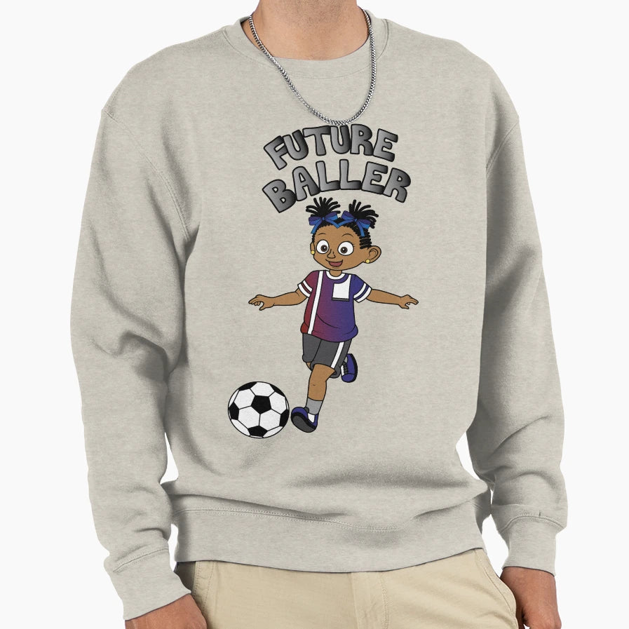 Future Baller Plaits Dreads Sweatshirt - Aesthetic Graphic Unisex - T-Shirt, Sweatshirt, Hoodie