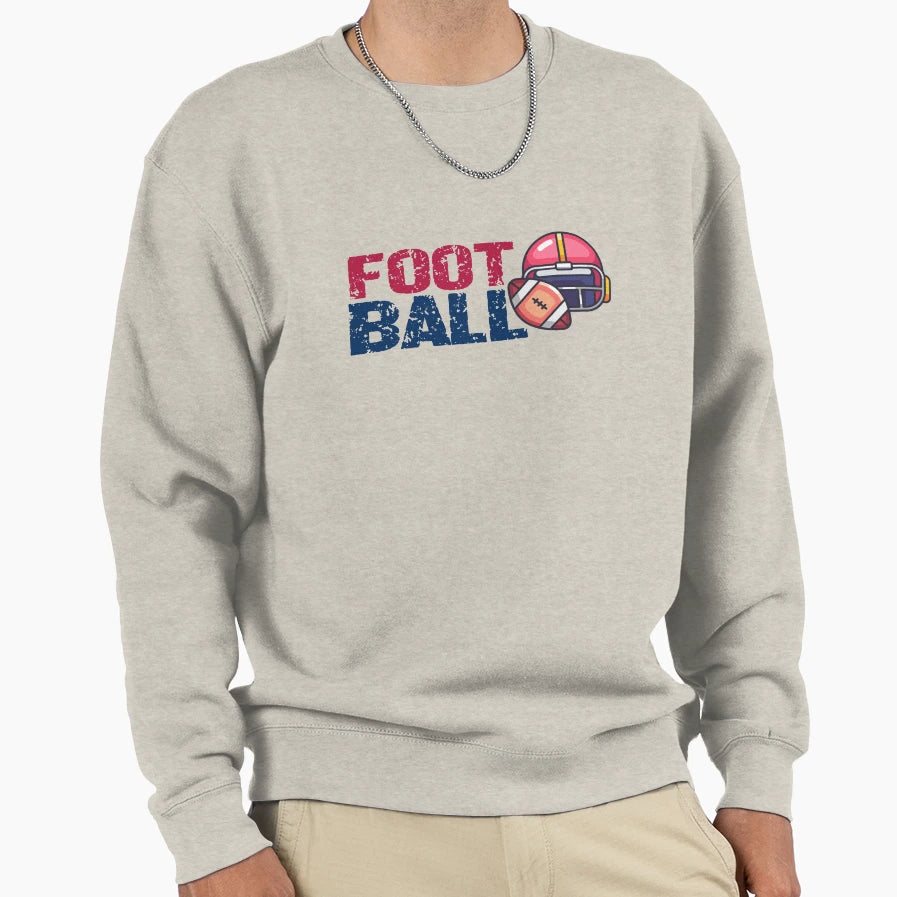 Football American Sweatshirt - Graphic Print for Adults - T-Shirt, Sweatshirt, Hoodie