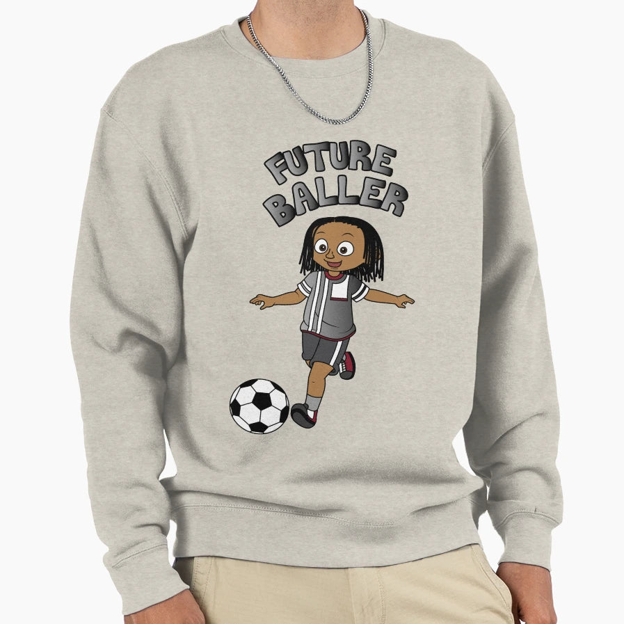 Future Baller Cainrows Sweatshirt - Streetwear Style Unisex - T-Shirt, Sweatshirt, Hoodie
