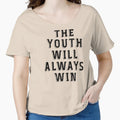 Will Always Win Distressed Text T-Shirt - Custom Art Print Unisex - T-Shirt, Sweatshirt, Hoodie