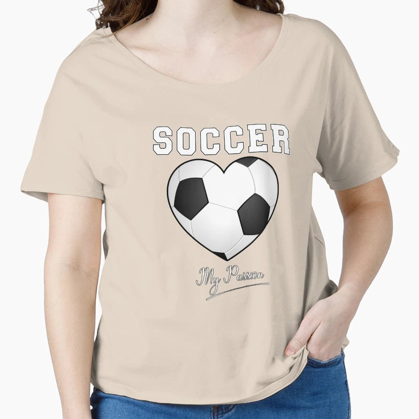 Soccer My Passion And T-Shirt - Trendy Graphic Men Women - T-Shirt, Sweatshirt, Hoodie