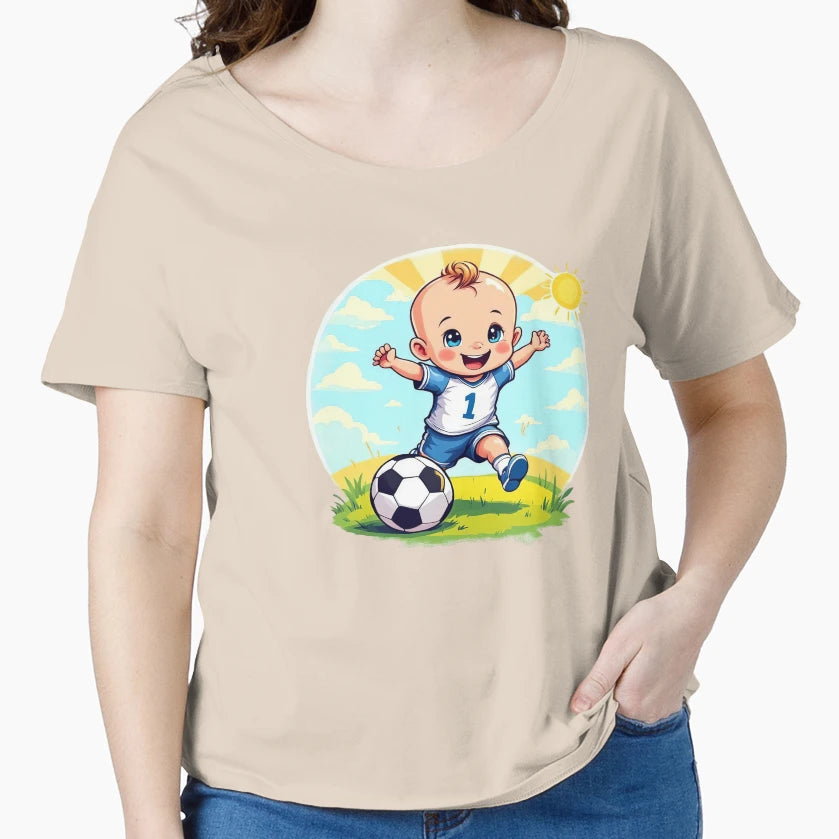 Number 1 Soccer Little Football Player T-Shirt - Streetwear Style Unisex - T-Shirt, Sweatshirt, Hoodie