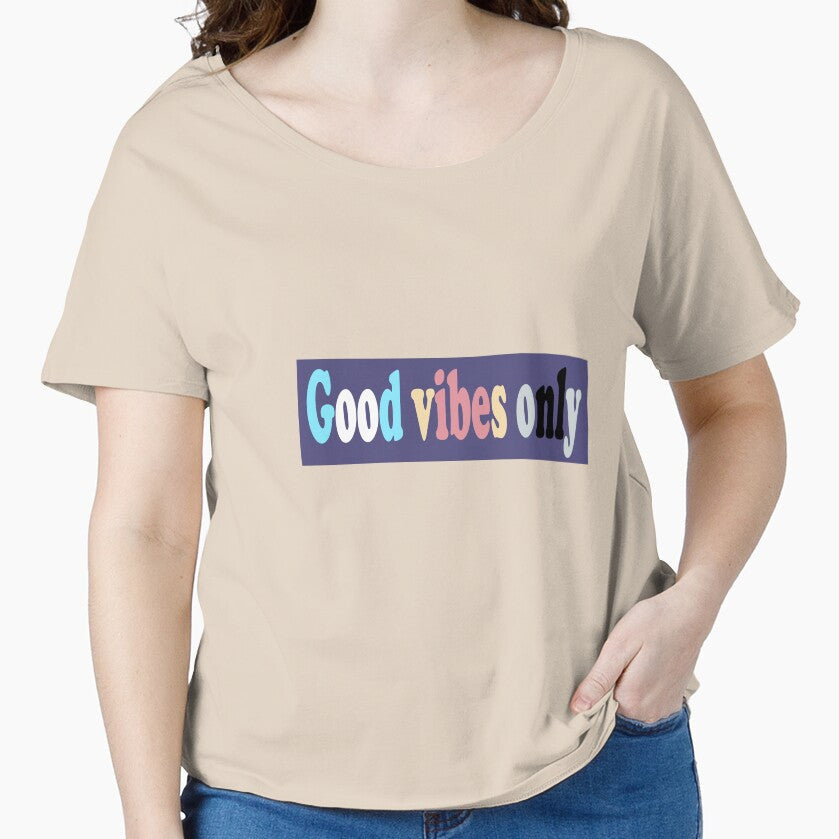 Good vibes by Nadiacreativity - Adult & Kids T-Shirts, Sweatshirts & Hoodies apparel design preview 1