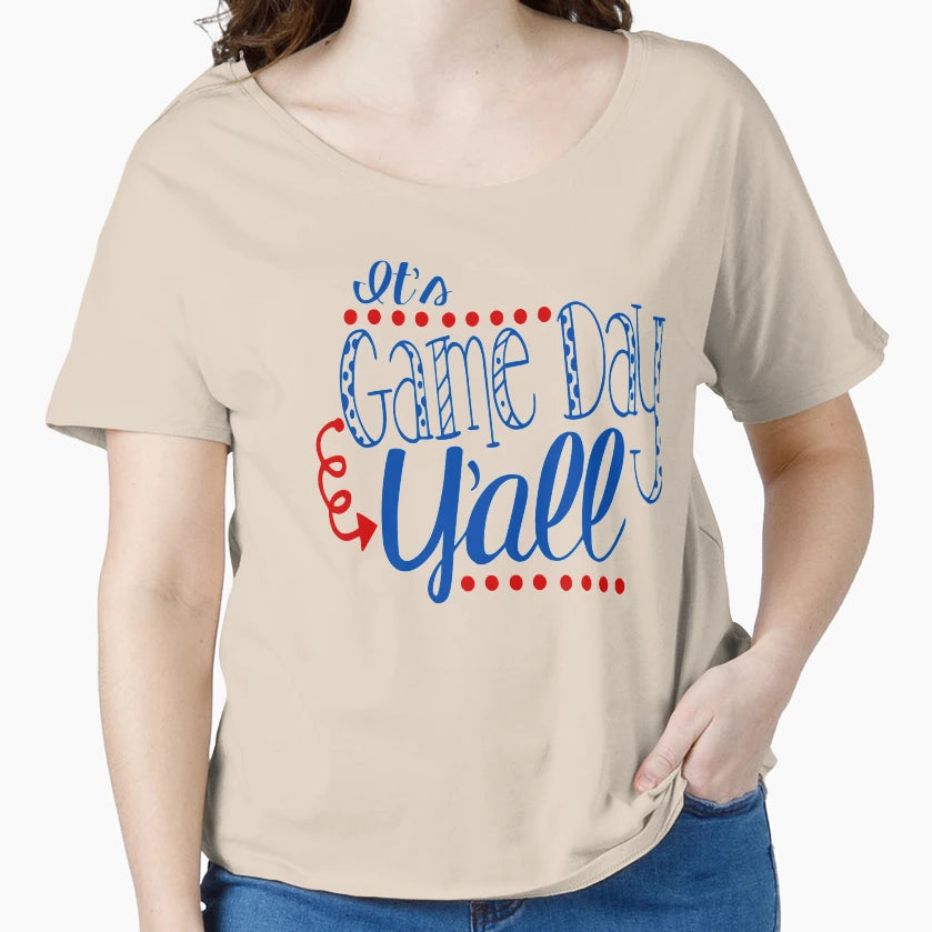 Its Game Day Yall T-Shirt - Custom Art Print for Adults - T-Shirt, Sweatshirt, Hoodie