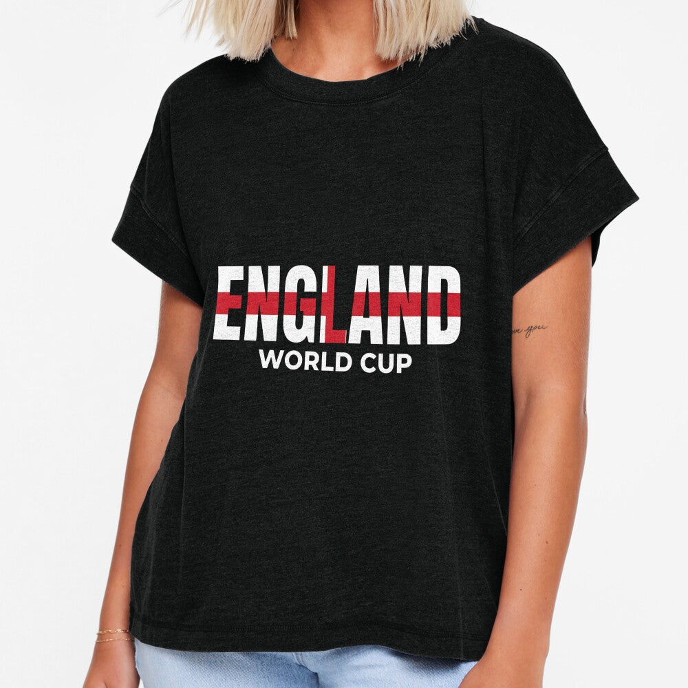 ENGLAND FOOTBALL FANS WORLD CUP 2026 WITH ST GEORGE'S - Adult & Kids T-Shirts, Sweatshirts & Hoodies apparel design preview 1