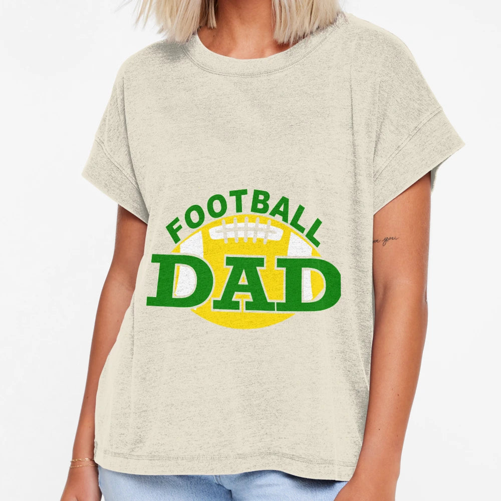 Greenbay Packers Football Dad T-Shirt - Minimalist Print for Adults - T-Shirt, Sweatshirt, Hoodie