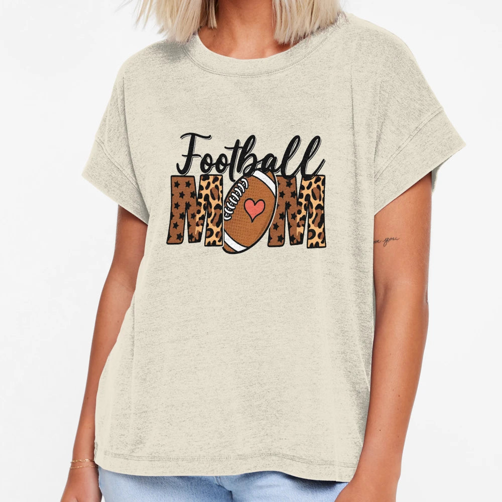 Football Mom Football Season Custom T-Shirt - Trendy Graphic for Adults - T-Shirt, Sweatshirt, Hoodie