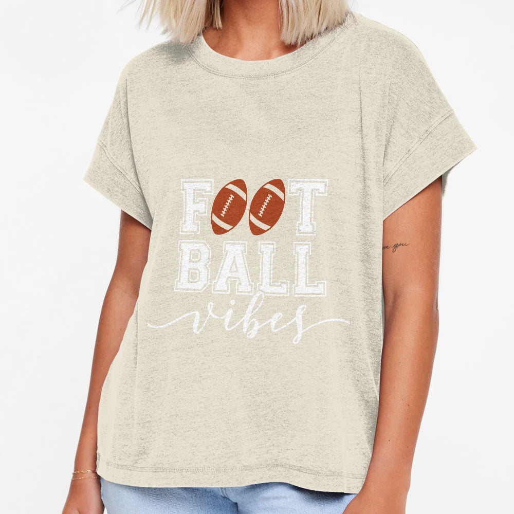 Football Vibes T-Shirt - Novelty Apparel Unisex - T-Shirt, Sweatshirt, Hoodie