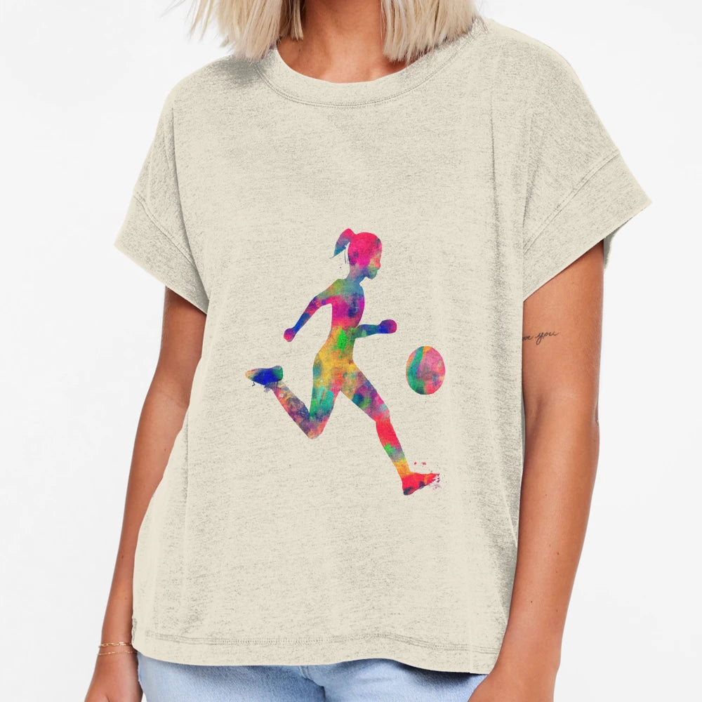 Soccer Football Art T-Shirt - Aesthetic Graphic Unisex - T-Shirt, Sweatshirt, Hoodie