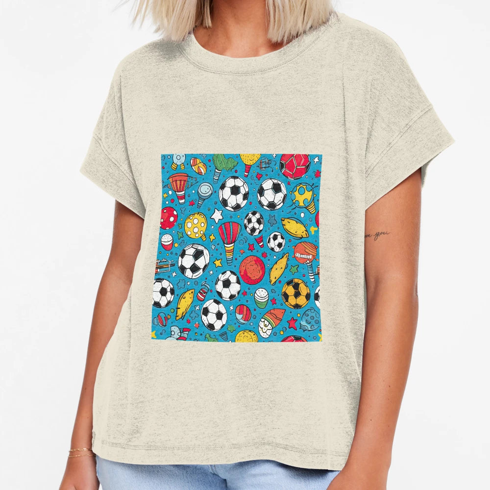 Football Seamless T-Shirt - Trendy Graphic Men Women - T-Shirt, Sweatshirt, Hoodie